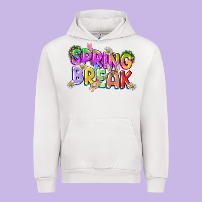 Spring Break Easter Day Urban Hoodie Designed By Cowgirlartshop
