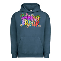 Pigment Midnight Navy Spring break Easter Day Urban Hoodie - CowGirlArtShop