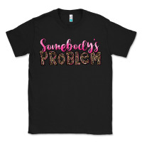 Black Western Somebody's Problem Classic Tee - LillyAllenDesigns