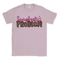 Lilac Western Somebody's Problem Classic Tee - LillyAllenDesigns