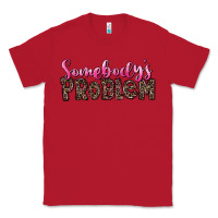 Red Western Somebody's Problem Classic Tee - LillyAllenDesigns