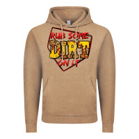 Vintage Coffee rub some dirt on it softball Vintage Hoodie - Jasminsmagicworld