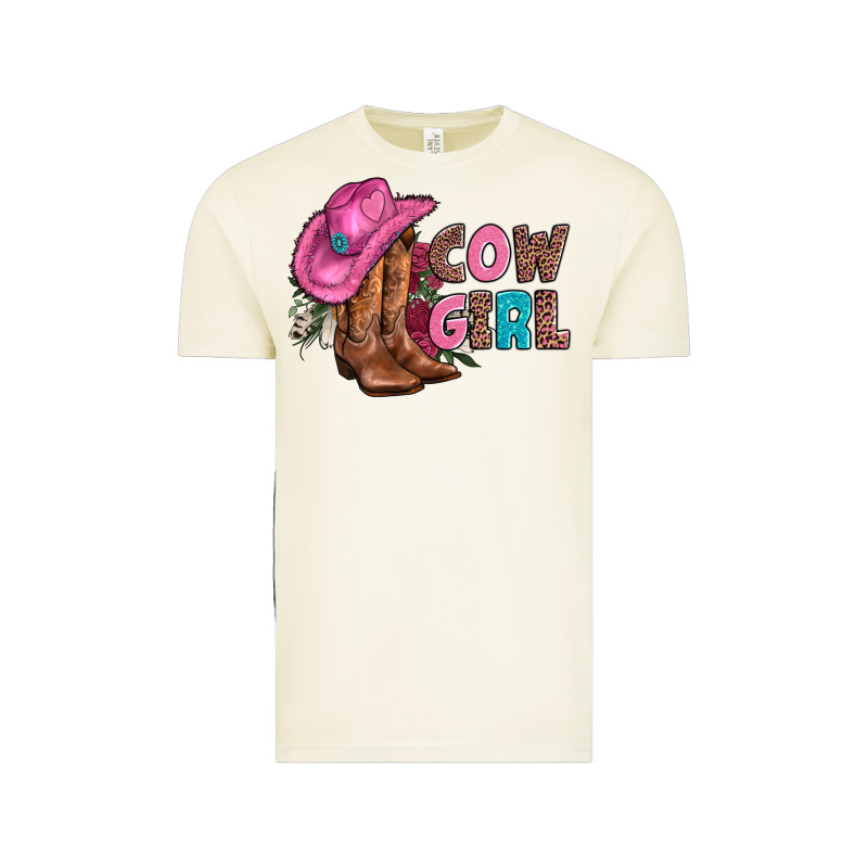 Valentine Day Boots Hat And Roses Vintage Tee by AdoDesignShop | Teevron
