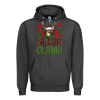 Charcoal Heather You serious clark deer Zipper Hoodie - NancyCooperArtShop