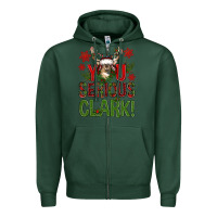 Sports Green You serious clark deer Zipper Hoodie - NancyCooperArtShop