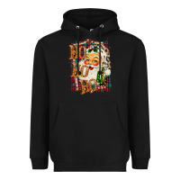 Black Ho Ho Ho Santa Heavyweight Hoodie - Bettercallsaul