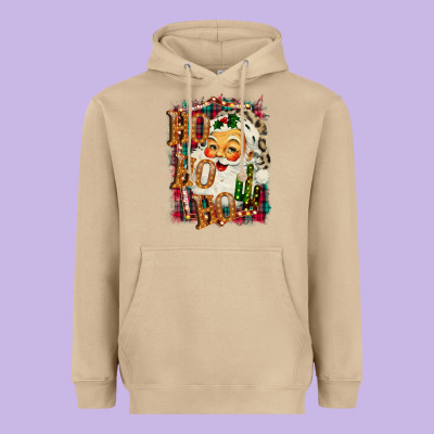Ho Ho Ho Santa Heavyweight Hoodie Designed By Bettercallsaul
