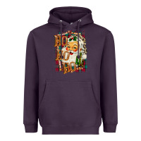Plum Ho Ho Ho Santa Heavyweight Hoodie - Bettercallsaul