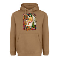 Toasted Coconut Ho Ho Ho Santa Heavyweight Hoodie - Bettercallsaul