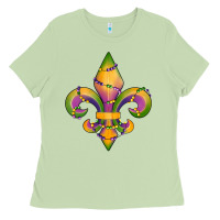 Matcha mardi gras fleur de lis Ladies Tee - RanaPortraitStore