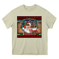 Mossy merry christmas santa and farm Heavy Core Tee - RanaPortraitStore