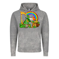 Cloud Rock st patricks day  rainbow shamrocks Vintage Hoodie - AdoDesignShop