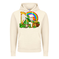 Vintage Artic st patricks day  rainbow shamrocks Vintage Hoodie - AdoDesignShop