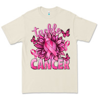 Bone Tackle Cancer with Sunflower Premium Tee - texasbilliewilder