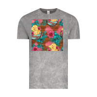 Cloud Rock hatched egg easter chicks seamless pattern Vintage Tee - Artiststas