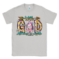 Moon Dust With God All Things Are Possible Easter Day Classic Tee - CowhideDigitalArt