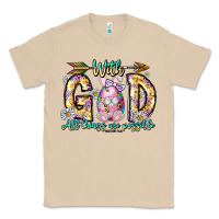 Mushroom With God All Things Are Possible Easter Day Classic Tee - CowhideDigitalArt