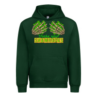 Forest Green Shake Your Shamrocks St. Patrick's Day Urban Hoodie - CowGirlArtShop
