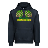 Navy Shake Your Shamrocks St. Patrick's Day Urban Hoodie - CowGirlArtShop