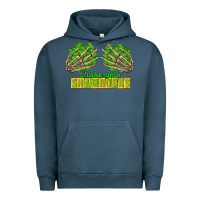 Pigment Midnight Navy Shake Your Shamrocks St. Patrick's Day Urban Hoodie - CowGirlArtShop