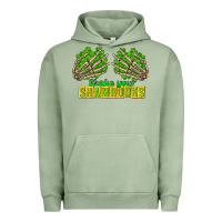 Pigment Oil Green Shake Your Shamrocks St. Patrick's Day Urban Hoodie - CowGirlArtShop