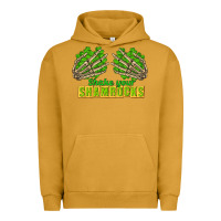 Pigment Peanut Butter Shake Your Shamrocks St. Patrick's Day Urban Hoodie - CowGirlArtShop