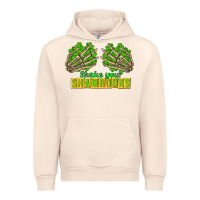 Sandshell Shake Your Shamrocks St. Patrick's Day Urban Hoodie - CowGirlArtShop