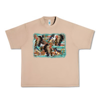 Burro indian western background Urban Heavy Tee - AdoDesignShop