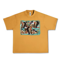 Peanut Butter indian western background Urban Heavy Tee - AdoDesignShop