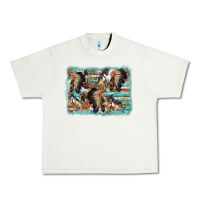 Pistachio indian western background Urban Heavy Tee - AdoDesignShop