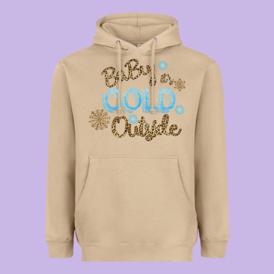 Baby It S Cold Outside Heavyweight Hoodie Designed By Bettercallsaul