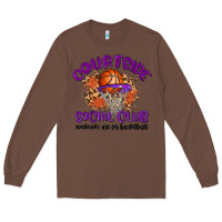Chestnut courtside social club Long Sleeve Tee - MaliasSmallBusiness