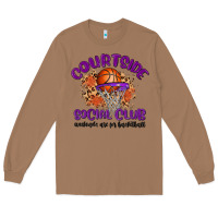 Toasted Coconut courtside social club Long Sleeve Tee - MaliasSmallBusiness