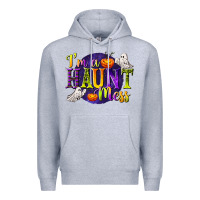 Heather Grey I'm a Haunt Mess Premium Hoodie - texasbilliewilder
