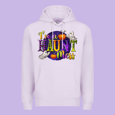 I'm A Haunt Mess Premium Hoodie Designed By Texasbilliewilder