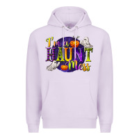 Lilac I'm a Haunt Mess Premium Hoodie - texasbilliewilder