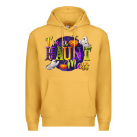 Mustard I'm a Haunt Mess Premium Hoodie - texasbilliewilder