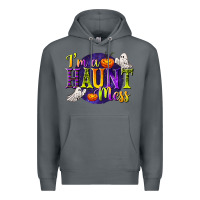 Rock I'm a Haunt Mess Premium Hoodie - texasbilliewilder