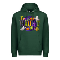 Sports Green I'm a Haunt Mess Premium Hoodie - texasbilliewilder