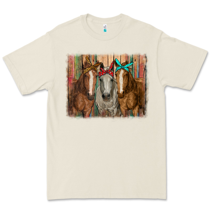 Horses With Bandanas Premium Tee by RanaPortraitStore | Teevron