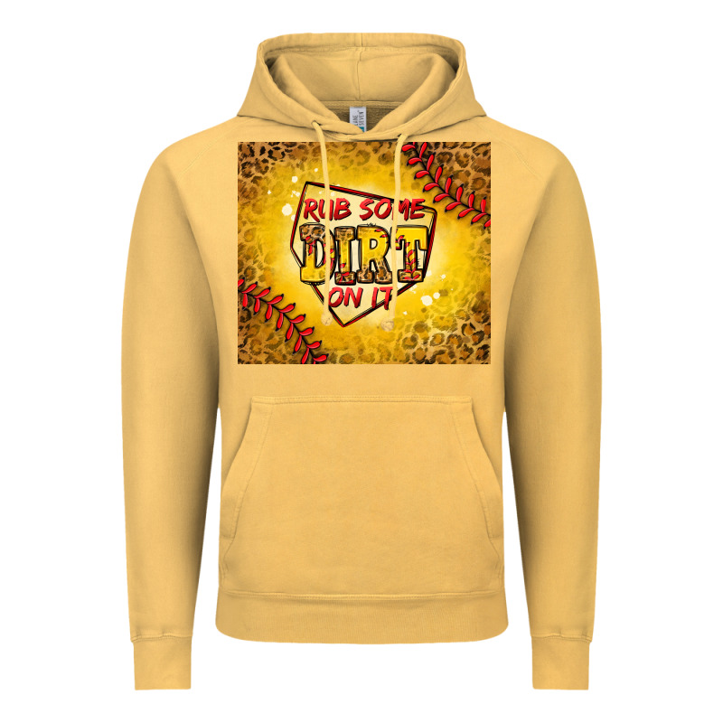 Rub Some Dirt On It Softball Vintage Hoodie by Jasminsmagicworld | Teevron