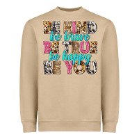 Mushroom be kind be true be you Heavyweight Sweatshirt - NancyCooperArtShop