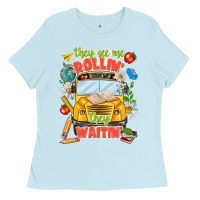 Baby Blue they see me rolling they waiting Ladies Tee - texasbilliewilder