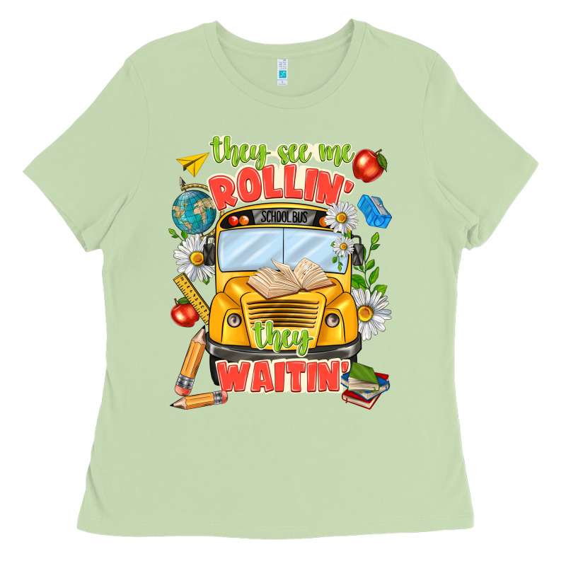 They See Me Rolling They Waiting Ladies Tee by texasbilliewilder | Teevron