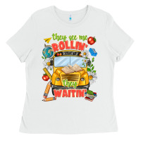 White they see me rolling they waiting Ladies Tee - texasbilliewilder