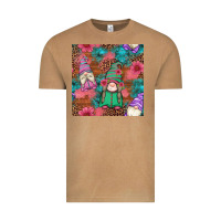 Vintage Camel floral easter gnomes seamless pattern Vintage Tee - Artiststas