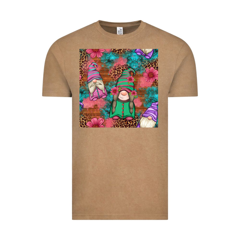 Floral Easter Gnomes Seamless Pattern Vintage Tee by Artiststas | Teevron
