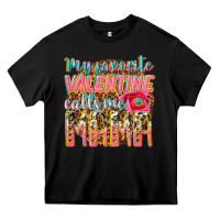 Black my favorite calls me mama Heavy Core Tee - texasbilliewilder