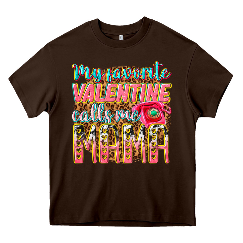 My Favorite Calls Me Mama Heavy Core Tee by texasbilliewilder | Teevron
