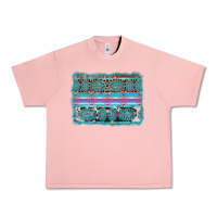Salmon turquoise gemstone background Urban Heavy Tee - AdoDesignShop